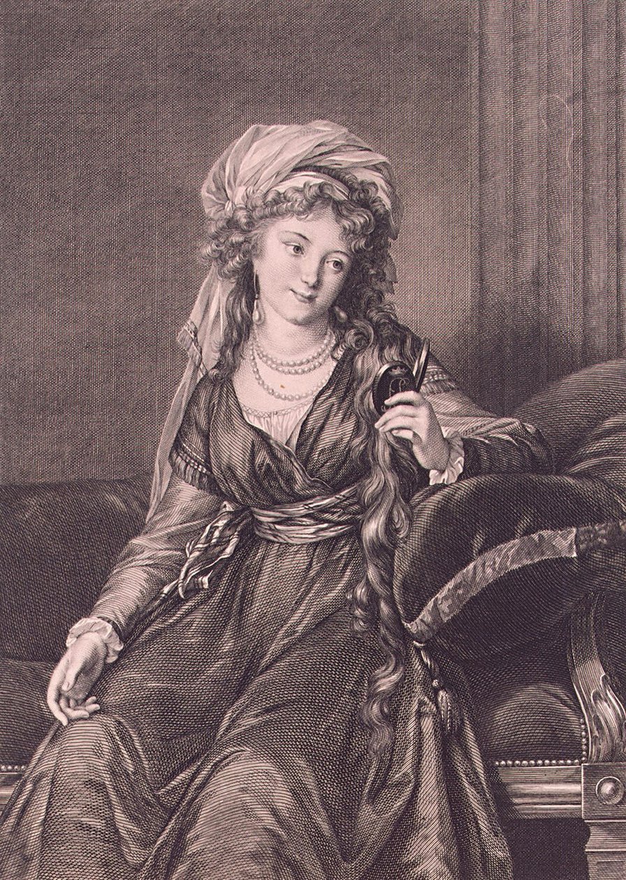 Portret hrabiny Jekateryny Skawronskiej z d. von Engelhardt 1761-1829, 1791 autorstwa Guglielmo Morghen