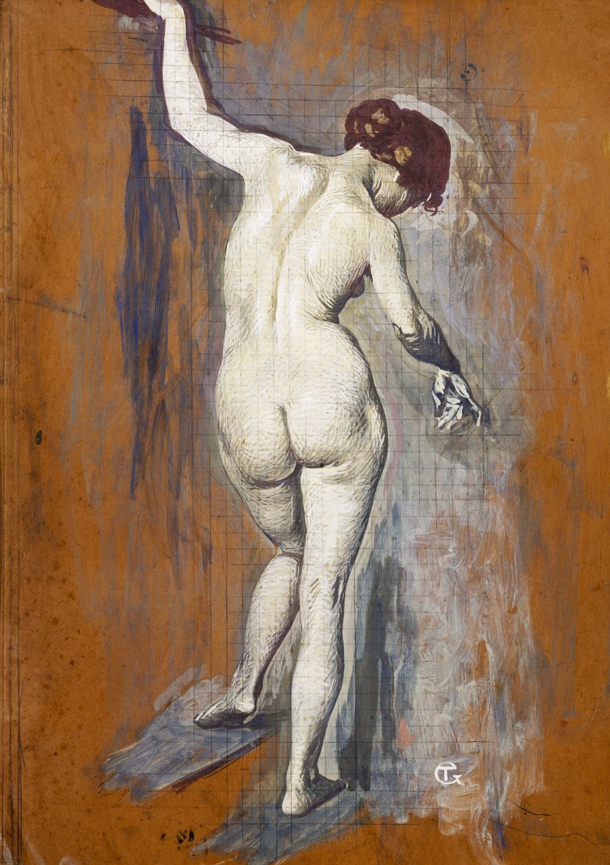 Naga kobieta autorstwa Gugliemo Talamini