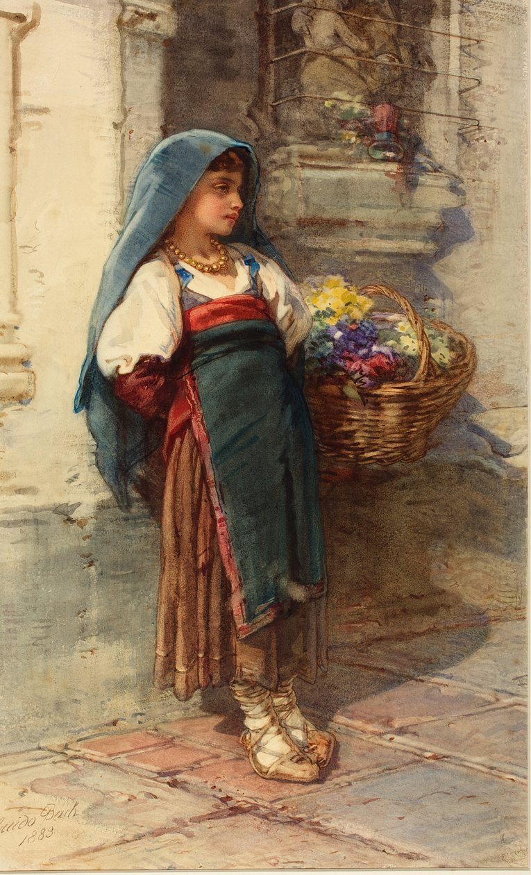 Studium postaci, 1883 autorstwa Guido Bach