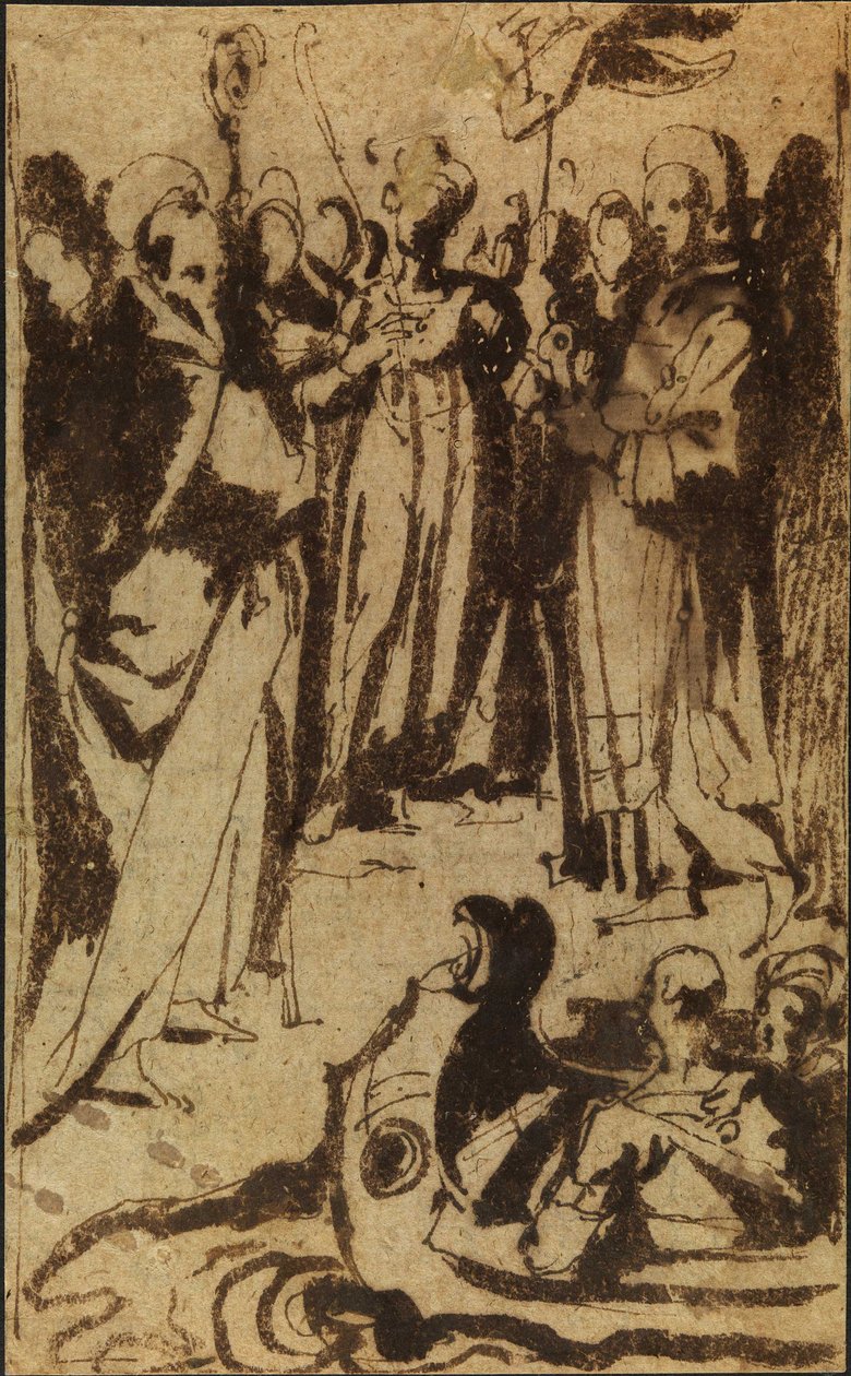 Przybycie św. Urszuli do Kolonii autorstwa Guido Reni