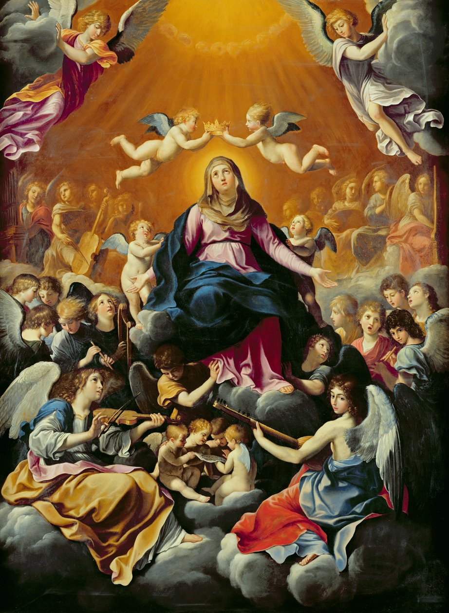 Koronacja Dziewicy autorstwa Guido Reni