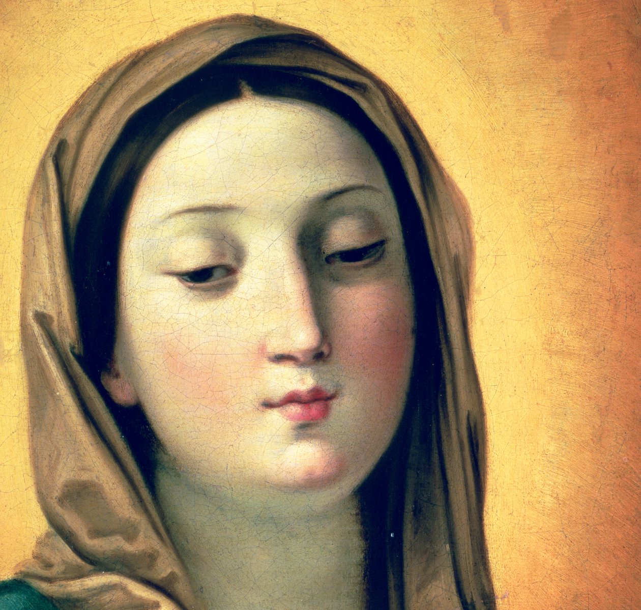 Madonna (detal 122120) autorstwa Guido Reni