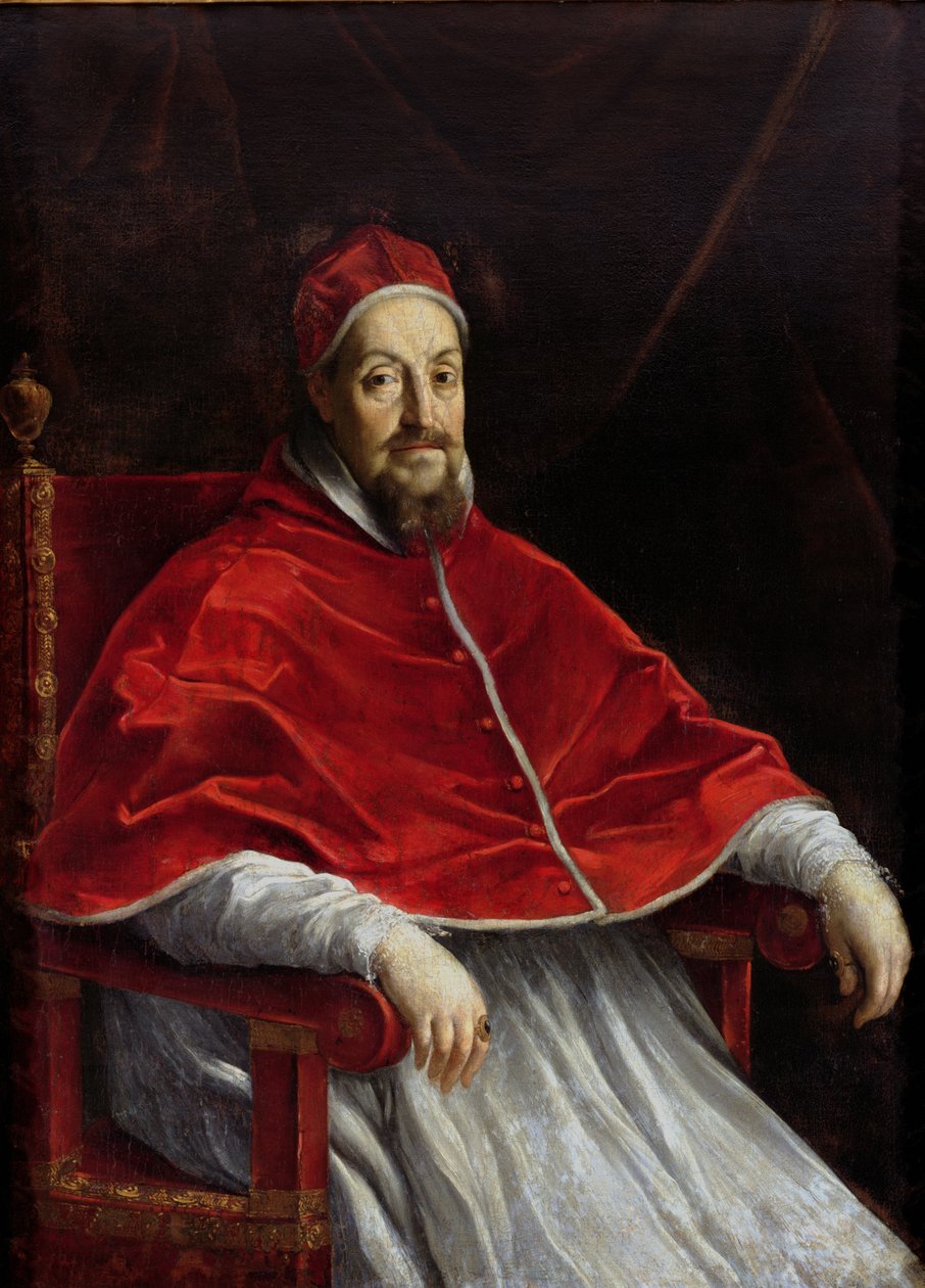 Portret papieża Grzegorza XV (1554-1623) autorstwa Guido Reni