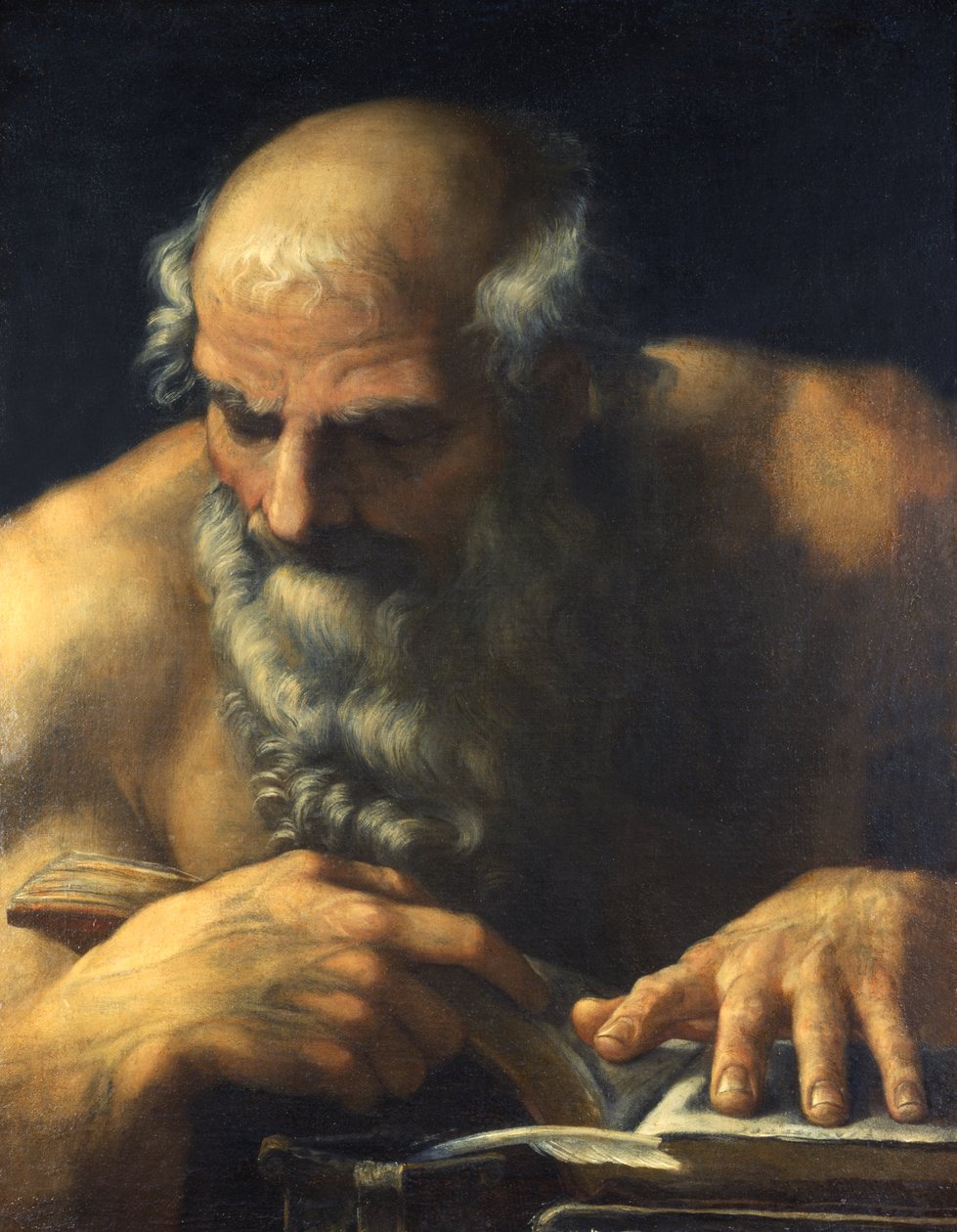 Święty Hieronim autorstwa Guido Reni