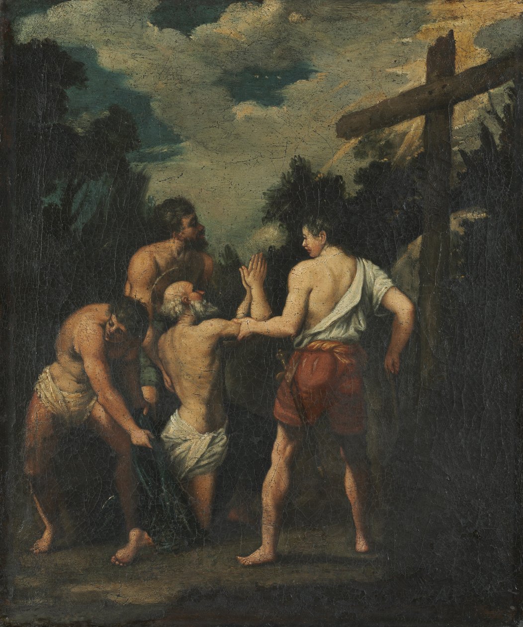 Męczeństwo świętego Andrzeja autorstwa Guido (after) Reni