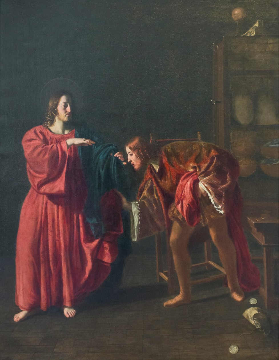Powołanie świętego Mateusza autorstwa Guido Cagnacci