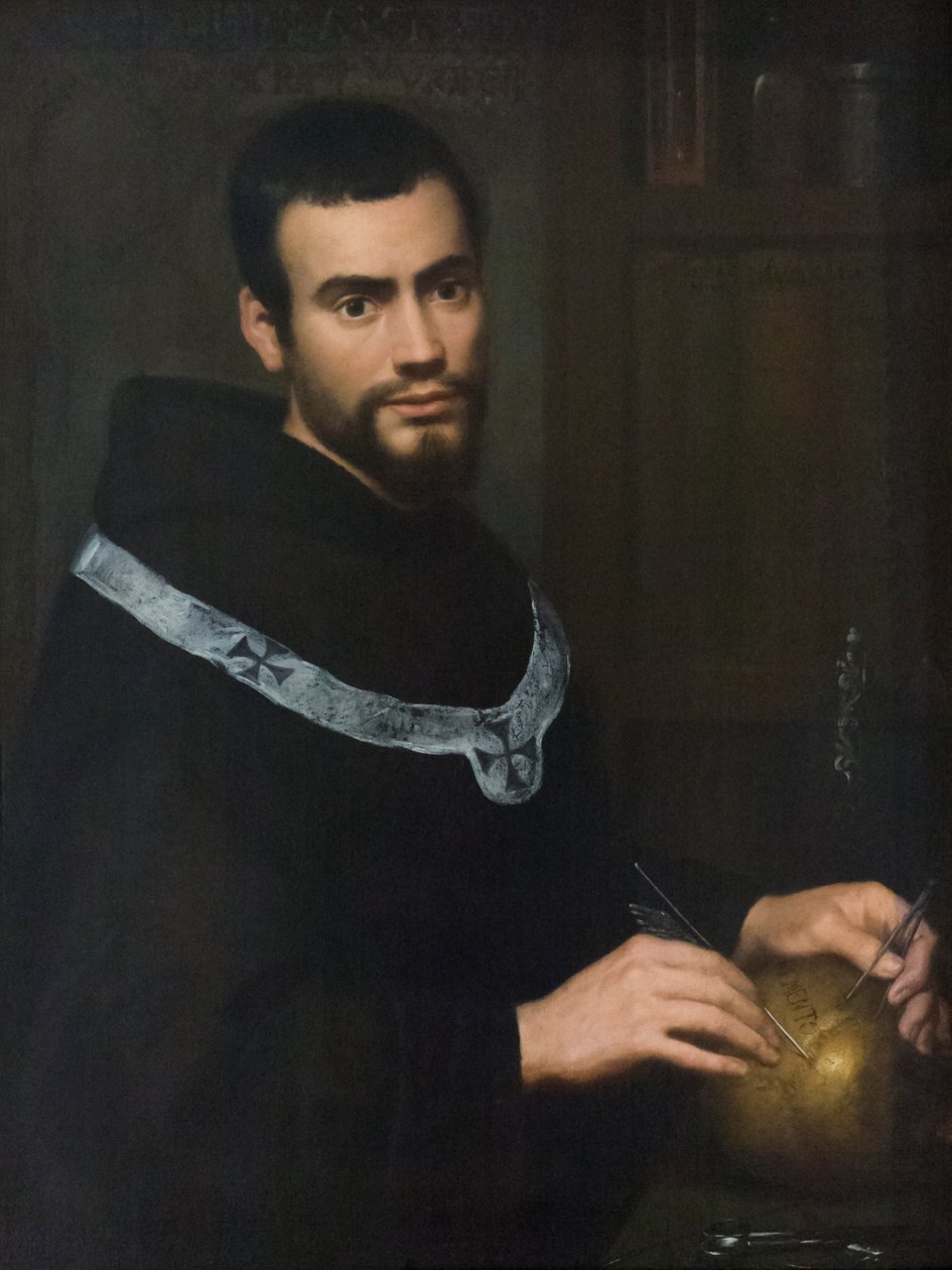 Portret młodego mnicha (olej na płótnie) autorstwa Guido Cagnacci
