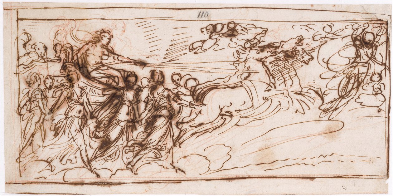 Apollo na rydwanie słońca autorstwa Guido Reni