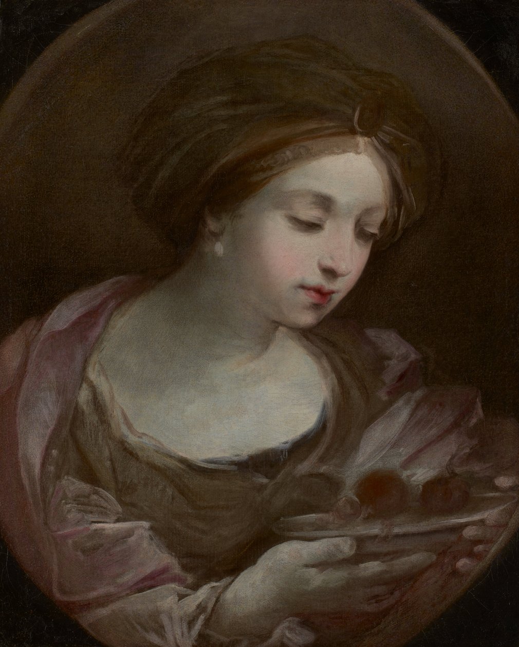 Popiersie kobiety w turbanie autorstwa Guido Reni