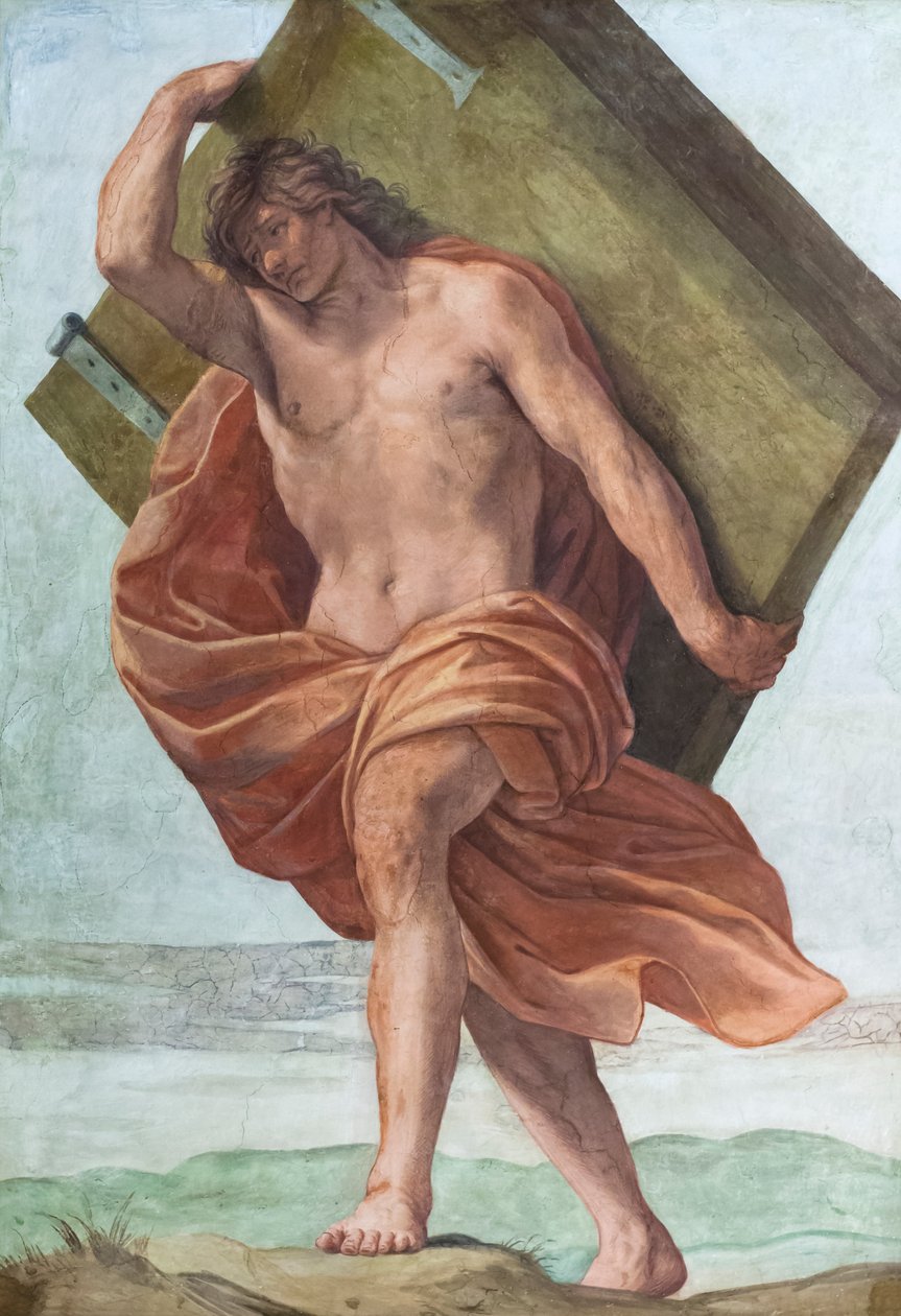 Freski sufitowe sali weselnej Aldobrandinich, przedstawiające sceny z opowieści Samsona (fresk) autorstwa Guido Reni