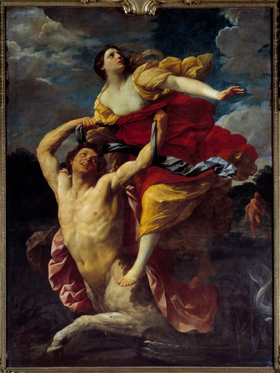 Dejanire zdjęty przez centaura Nessus (Nessos) Obraz Guido Reni dit le Guide (1575-1642) 1620 nd. 2 391,93 m² autorstwa Guido Reni
