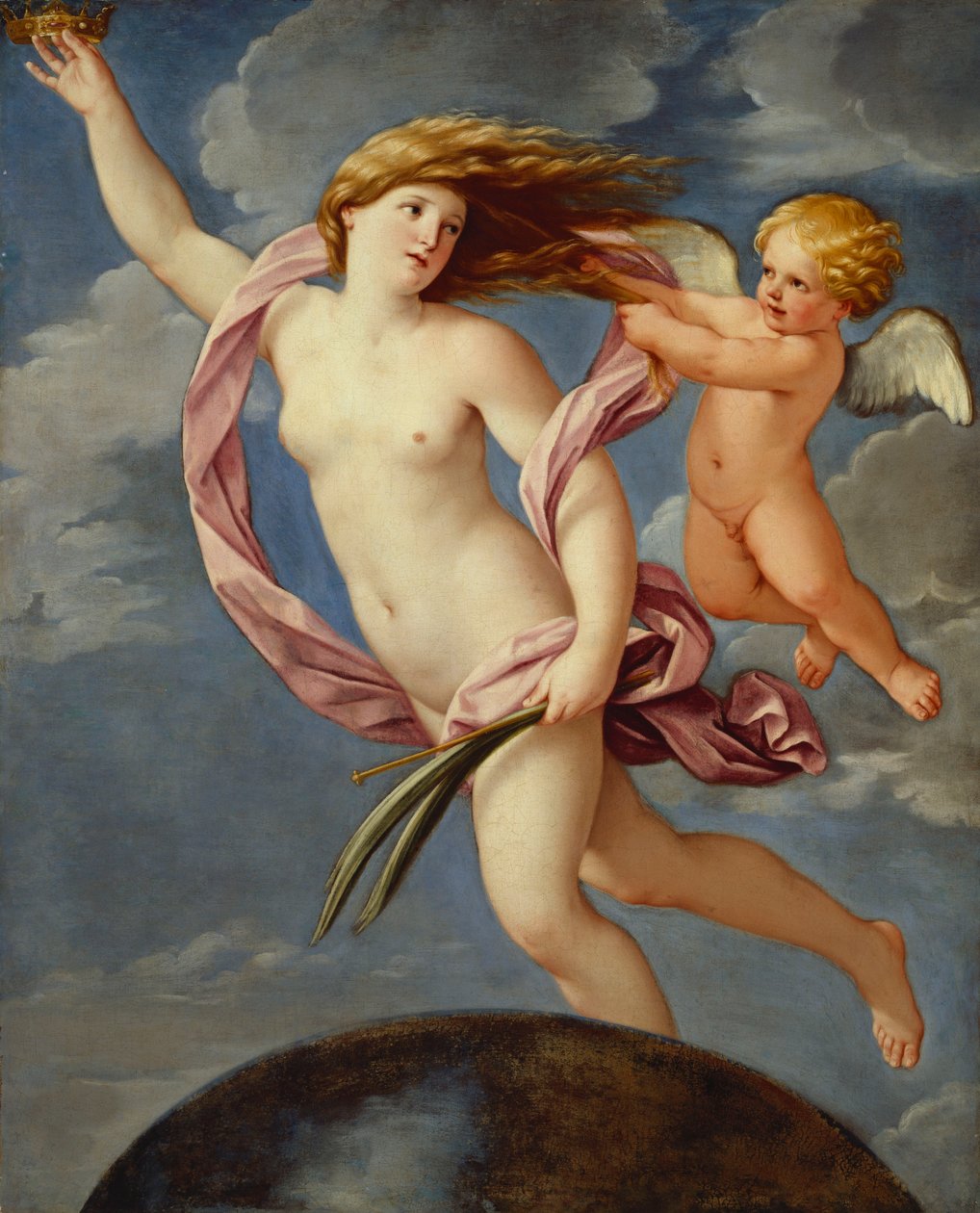 Fortuna z koroną autorstwa Guido Reni