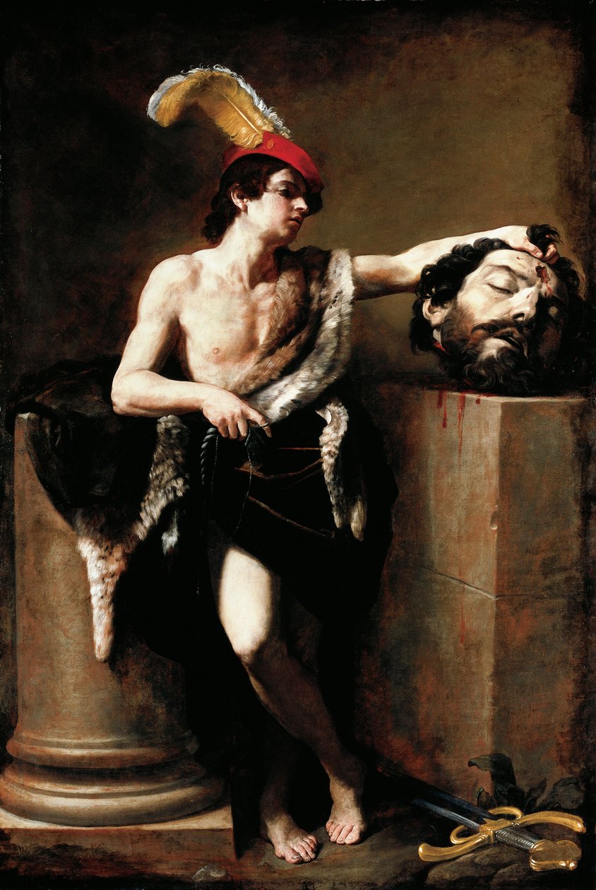 Włochy, Dawid z głową Goliata autorstwa Guido Reni