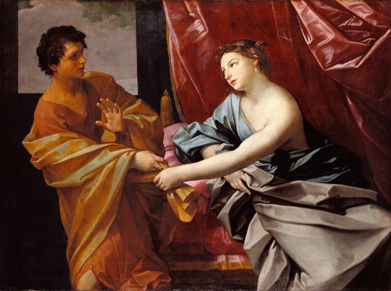 Józef i żona Potifara autorstwa Guido Reni