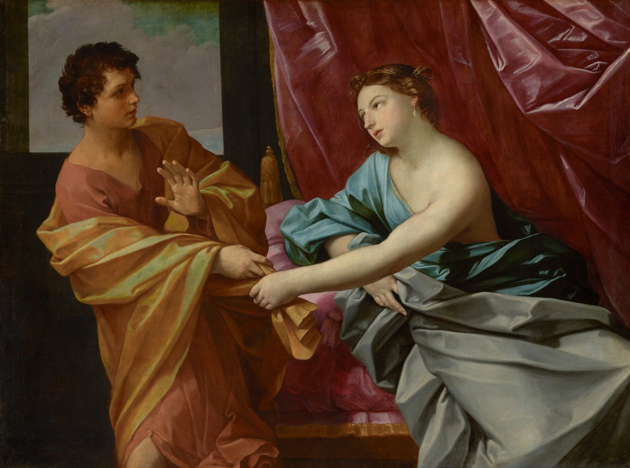 Józef i żona Potifara autorstwa Guido Reni