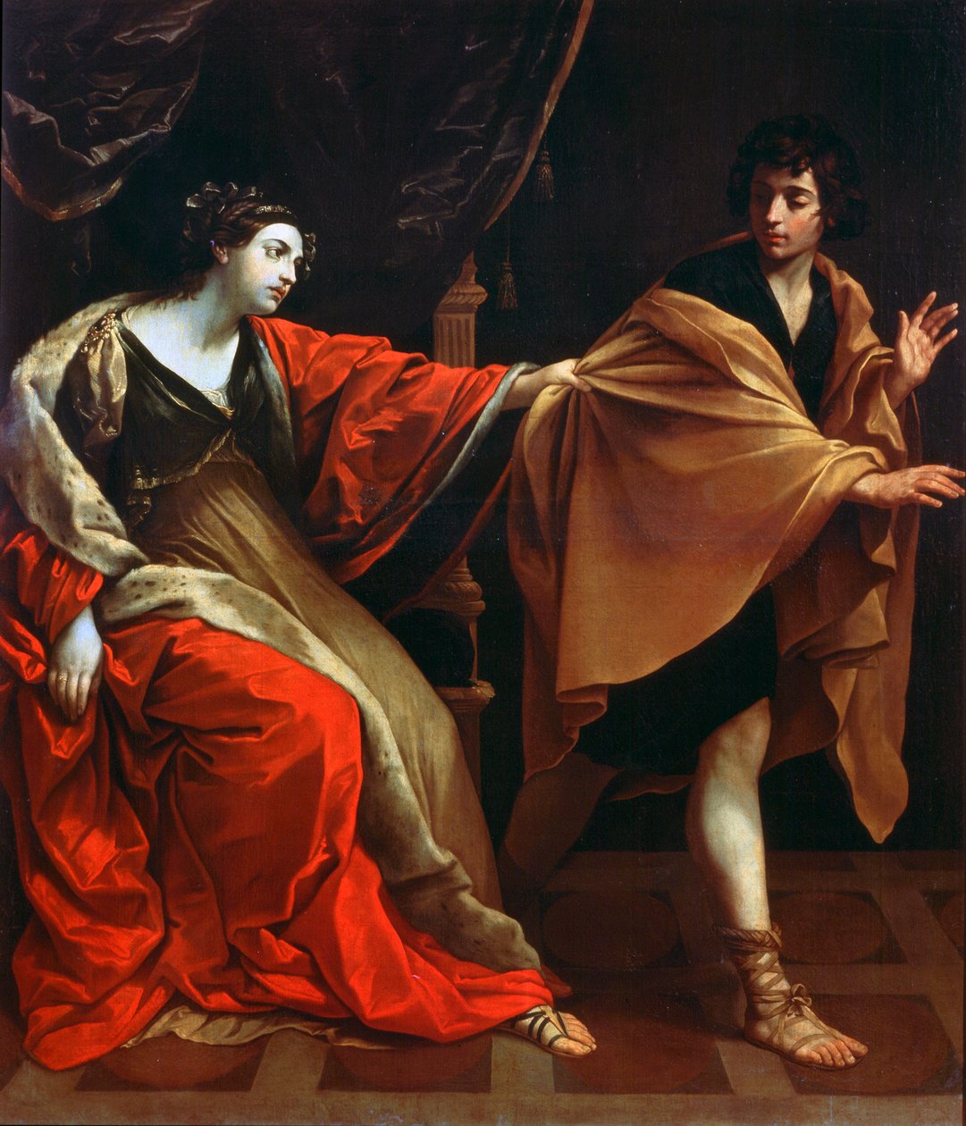 Żona Józefa i Potyfara, c1626 autorstwa Guido Reni