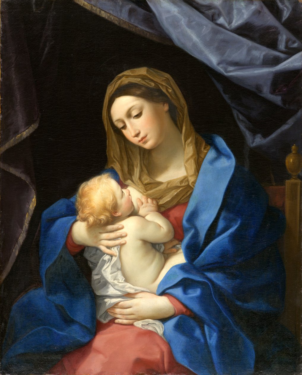 Madonna z Dzieciątkiem, ok. 1628-1630 autorstwa Guido Reni