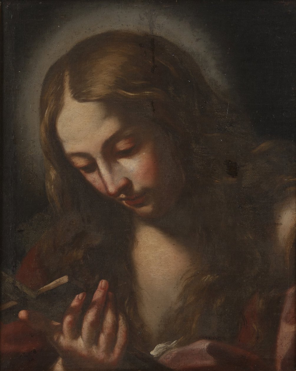 Magdalena z krzyżem autorstwa Guido Reni