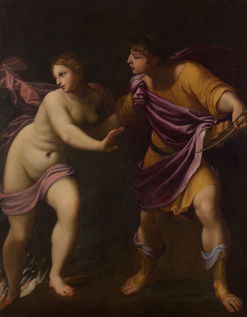 Orfeusz i Eurydyka autorstwa Guido Reni
