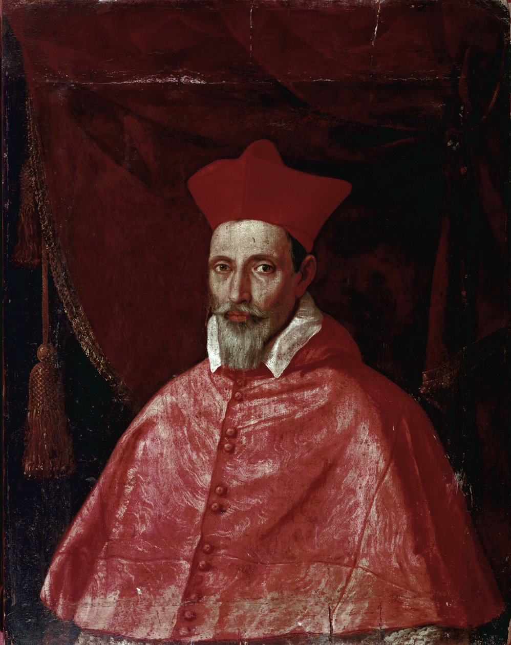 Portret kardynała Berlinghiero Gessi (olej na płótnie, ok. 1641) autorstwa Guido Reni