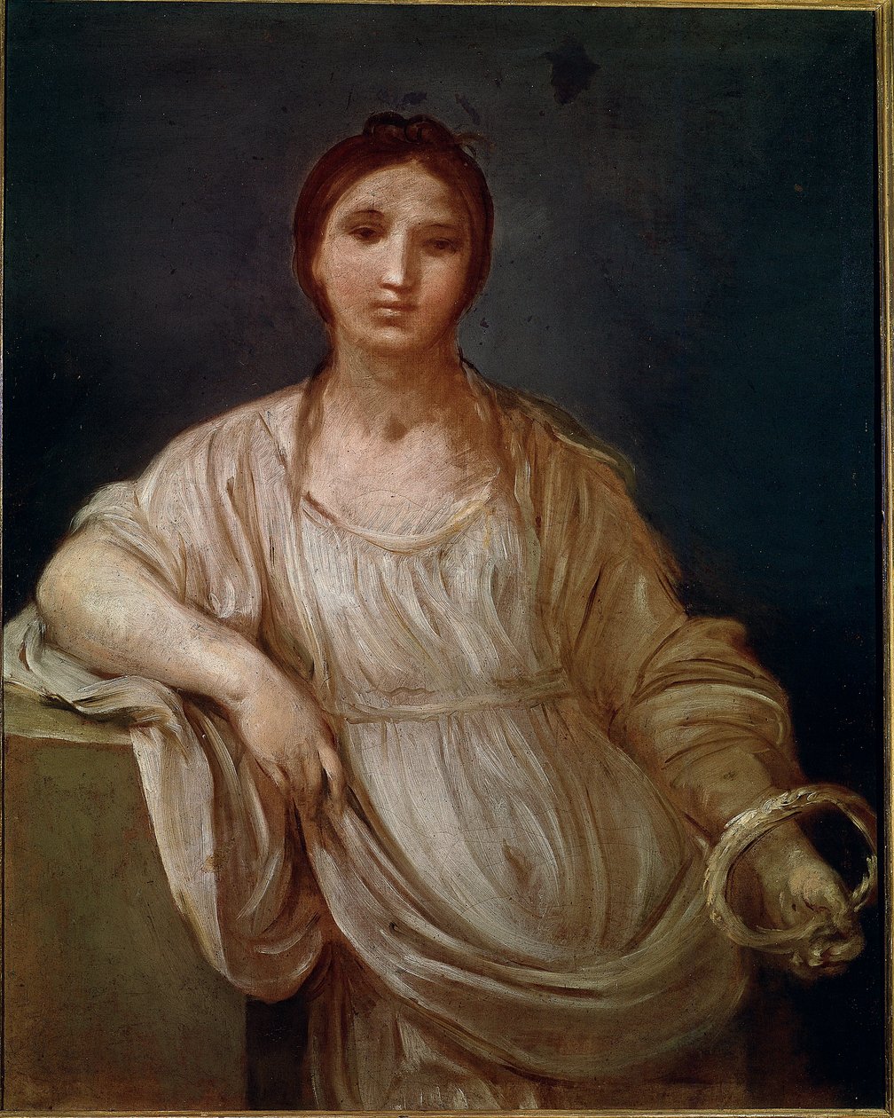 Portret młodej dziewczyny z koroną (obraz autorstwa Guido Reni