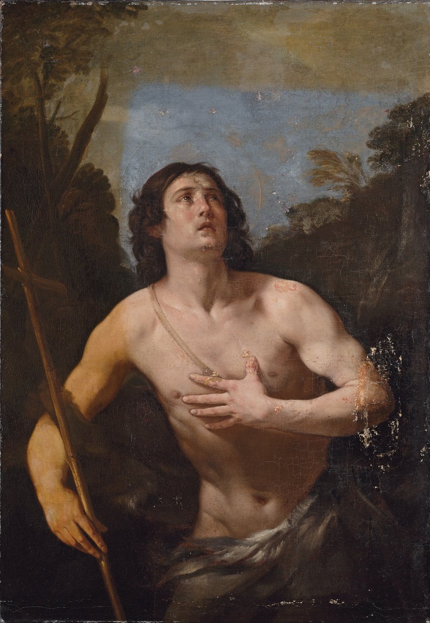 Św. Jan Chrzciciel na pustkowiu autorstwa Guido Reni