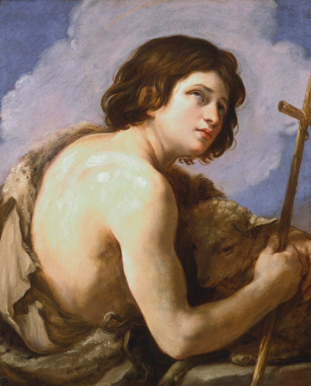 Św. Jan Chrzciciel, ok. 1595-1642 autorstwa Guido Reni