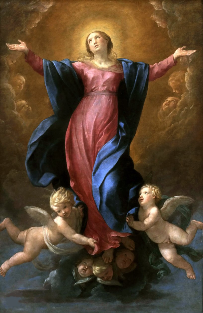Wniebowzięcie Najświętszej Maryi Panny, 1637. autorstwa Guido Reni