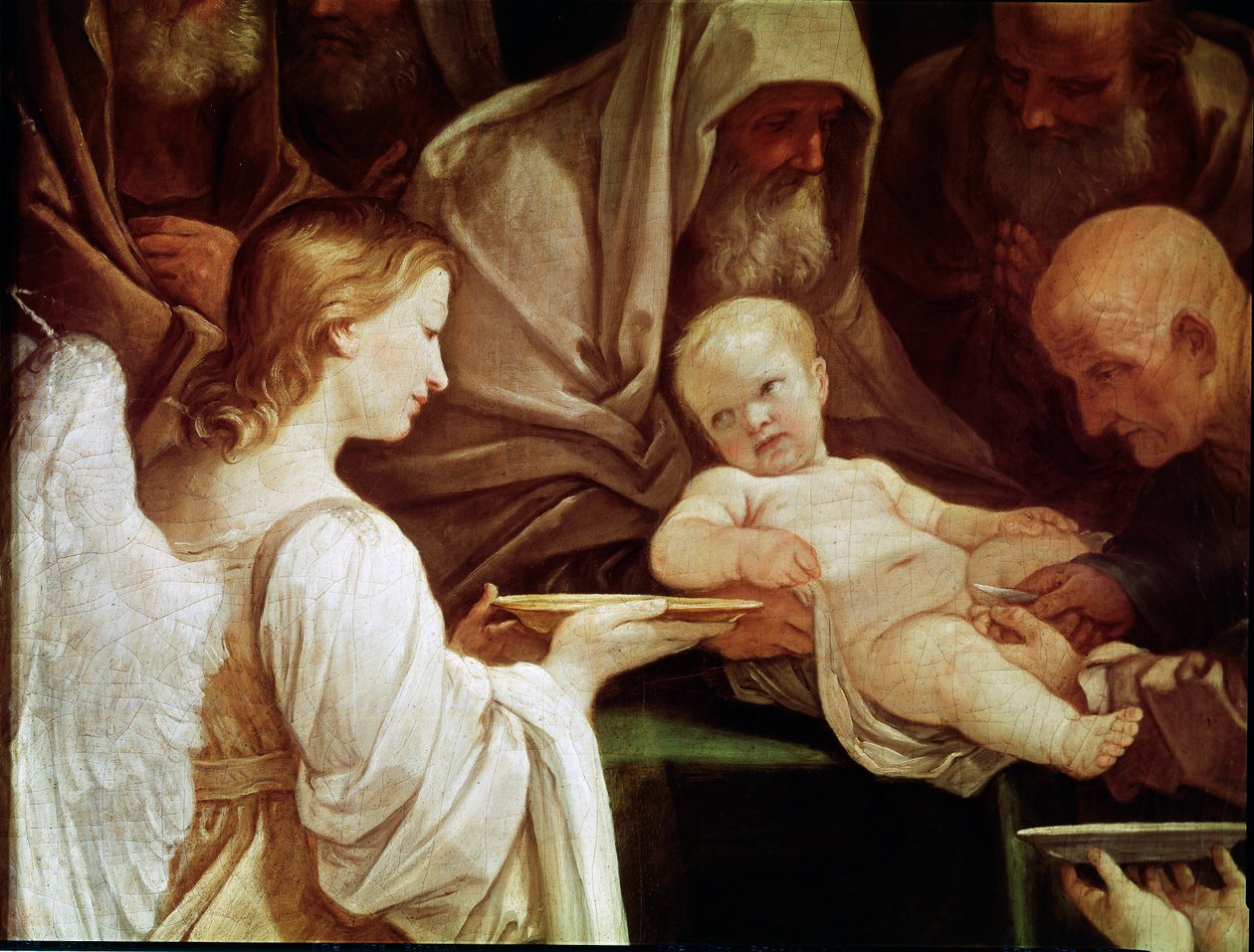 Obrzezanie, detal (Malarstwo autorstwa Guido Reni