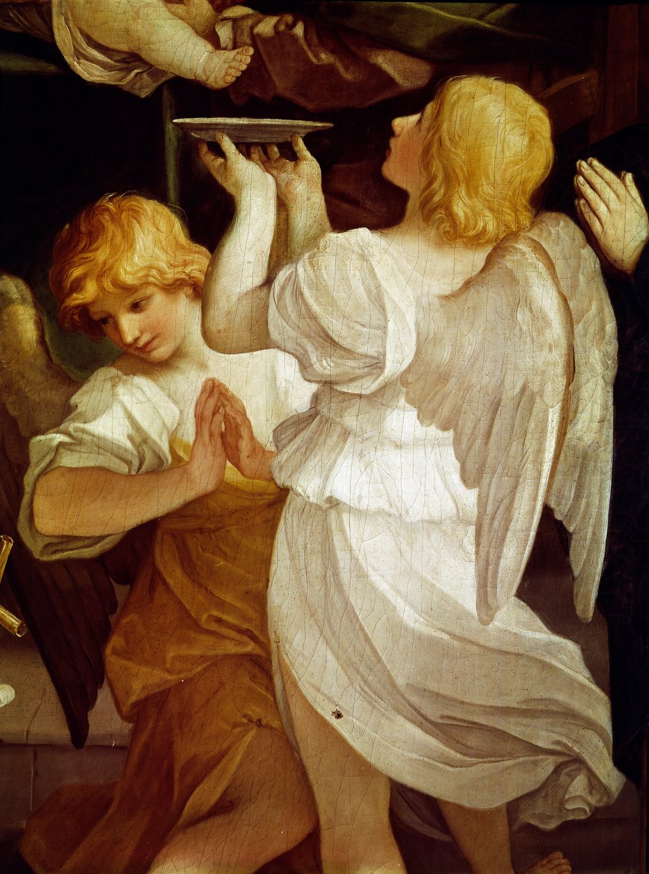 Obrzezanie, detal (Malarstwo autorstwa Guido Reni