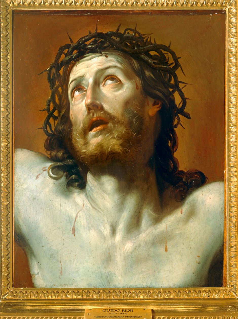 Korona cierniowa. 10032820 ... autorstwa Guido Reni