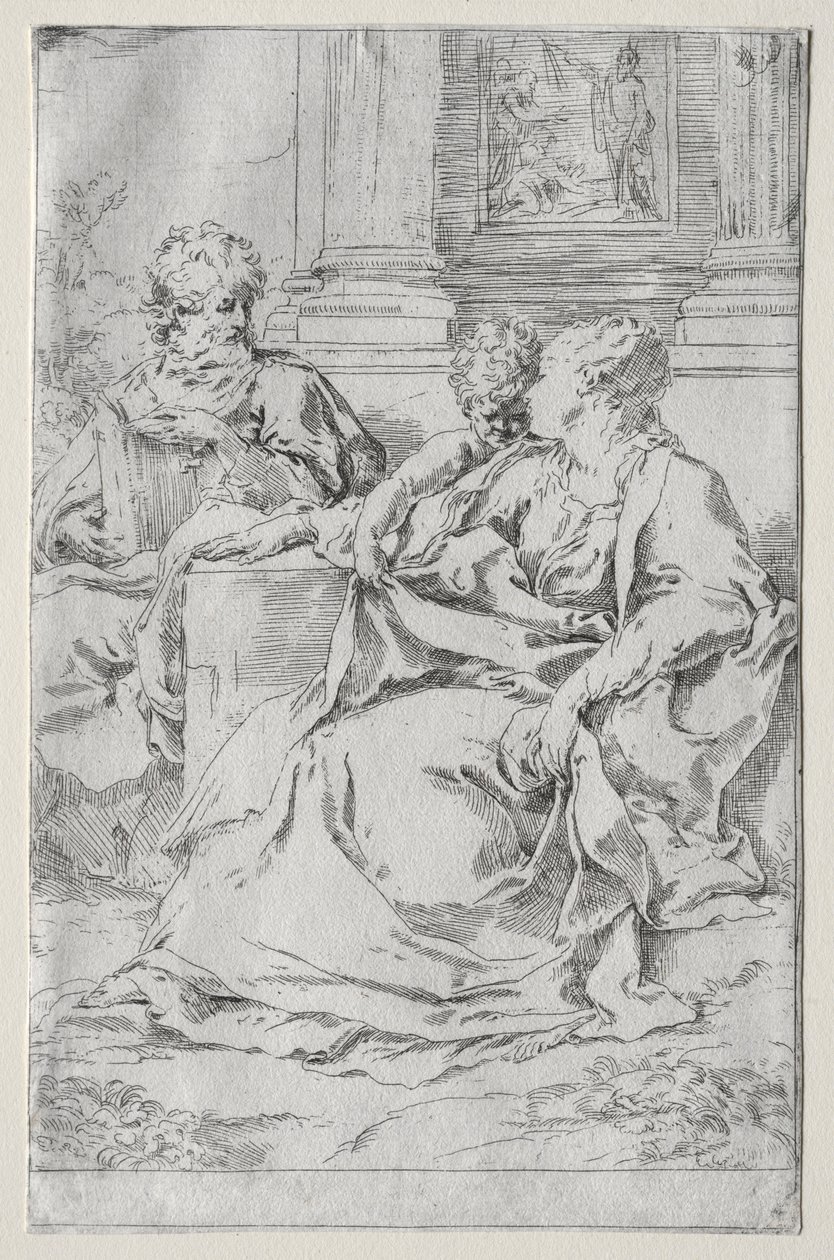 Święta Rodzina. autorstwa Guido Reni