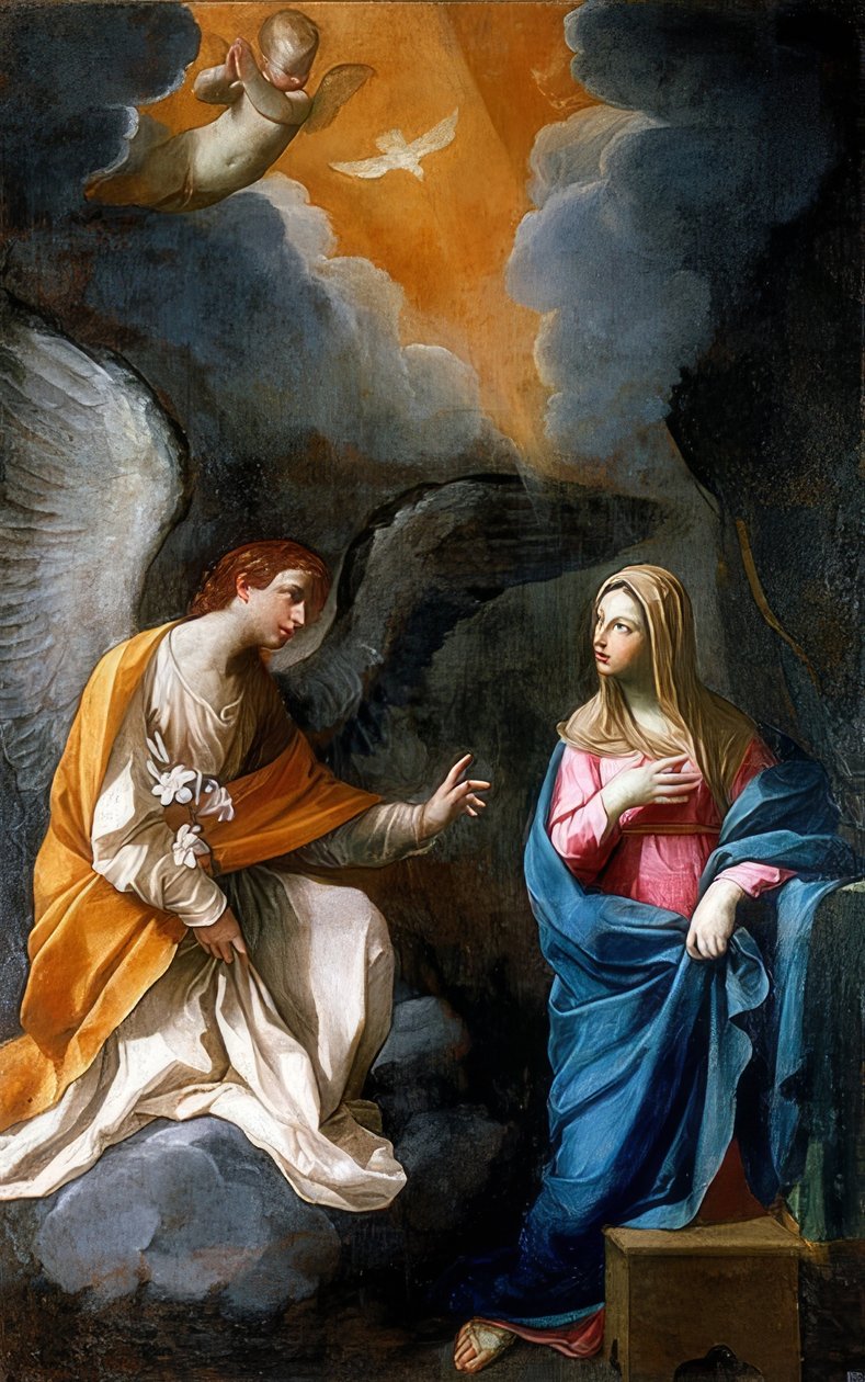 Zwiastowanie. 1620 autorstwa Guido Reni