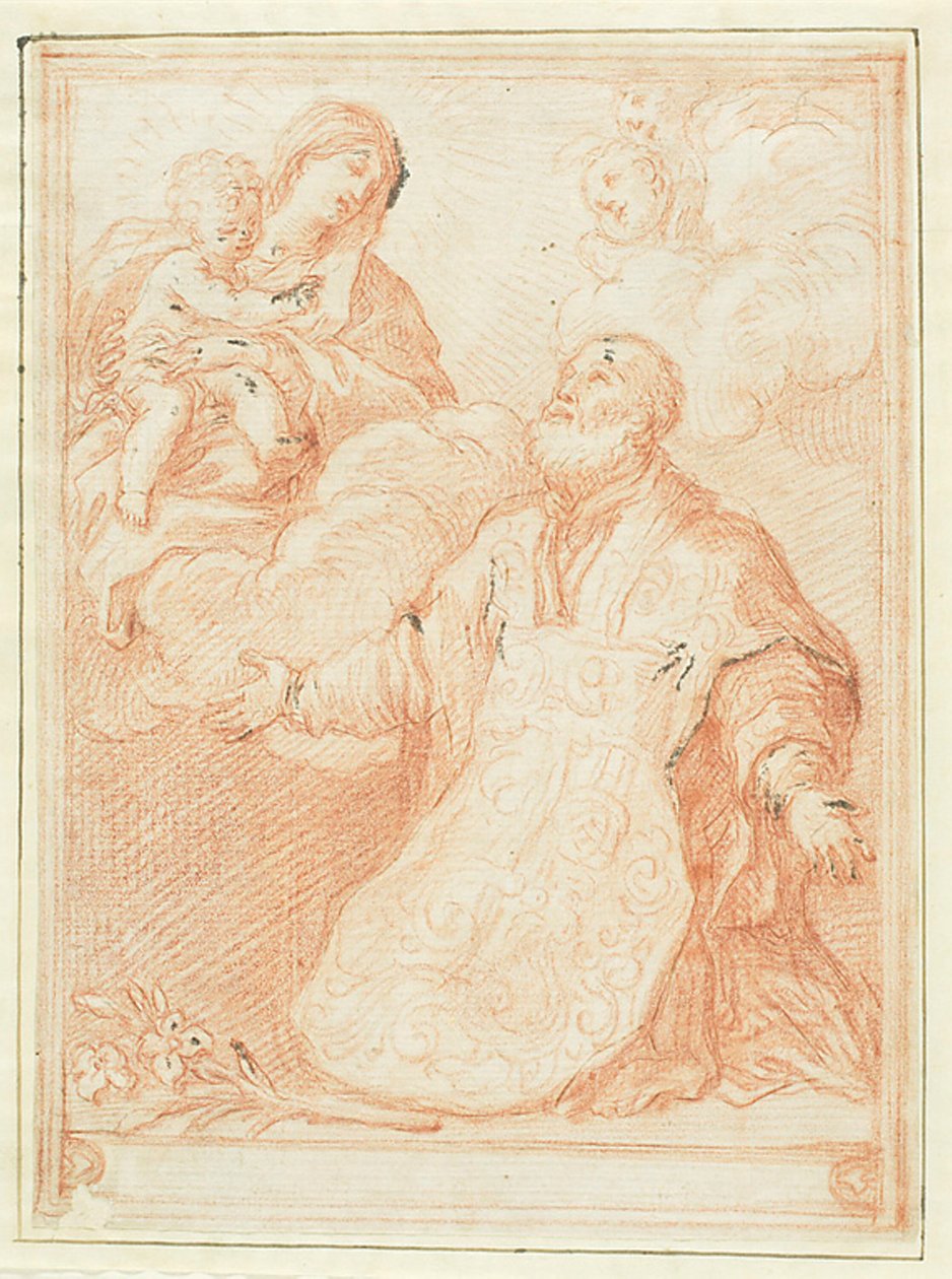 Wizja św. Filipa Neri autorstwa Guido Reni