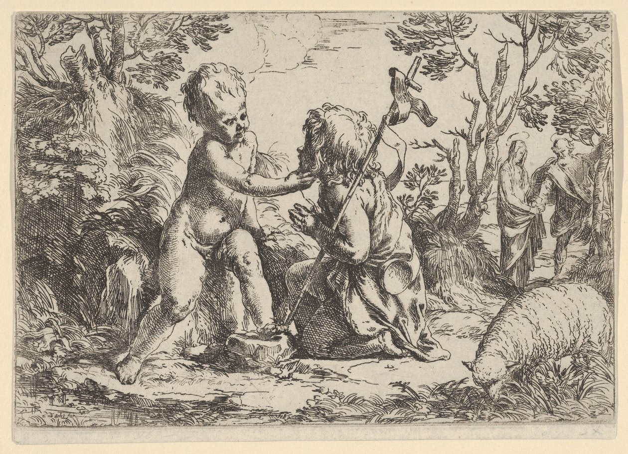 Młody Św. 1600-1640. autorstwa Guido Reni