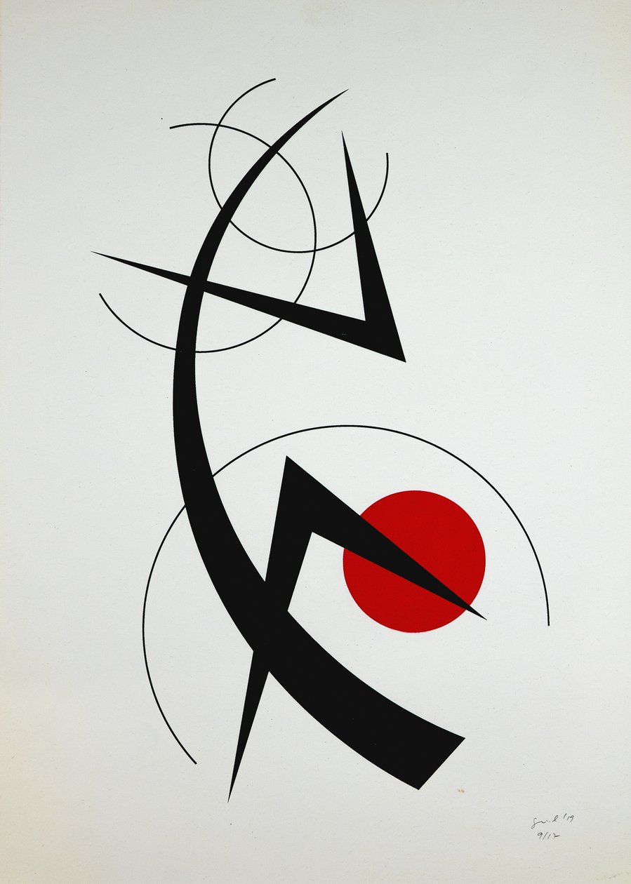 Escorpiana, 2019 (sitodruk) autorstwa Guilherme Pontes