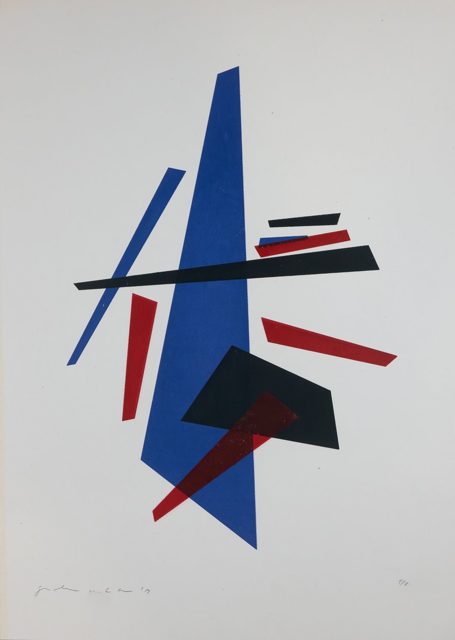 Ruch nr 7, 2019 (sitodruk) autorstwa Guilherme Pontes