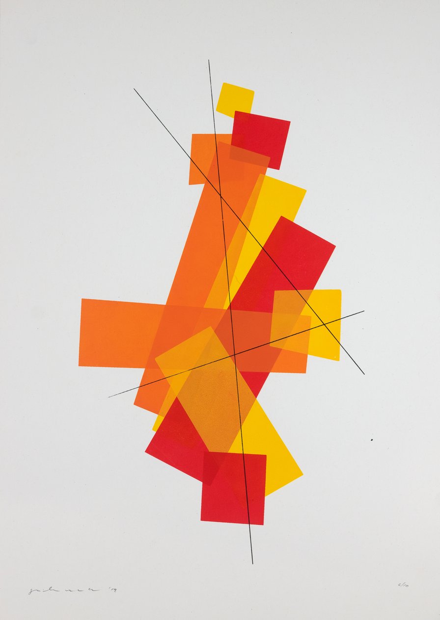 Ruch nr 8, 2019 (sitodruk) autorstwa Guilherme Pontes