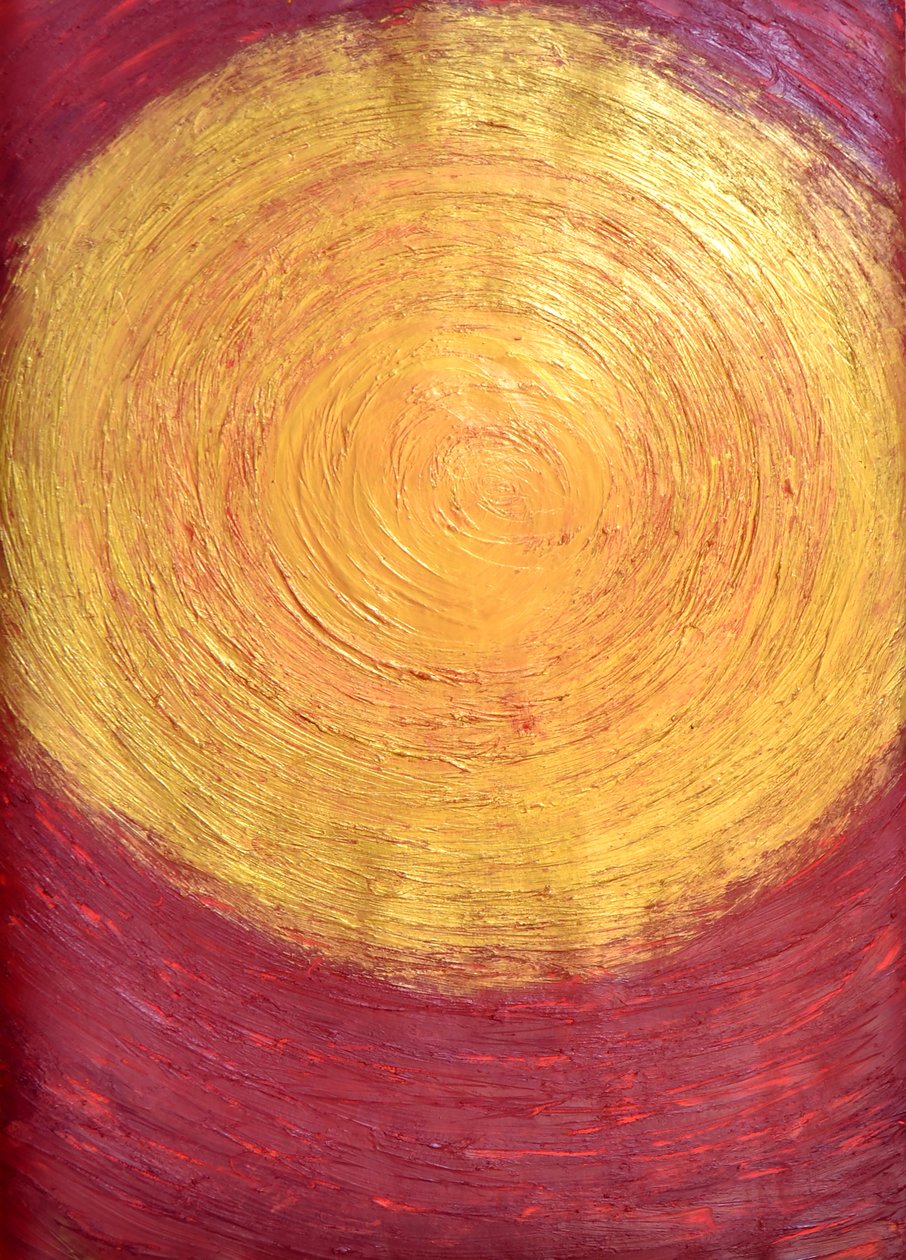 Set the controls to the heart of the Sun, 2014 (akryl na papierze) autorstwa Guilherme Pontes