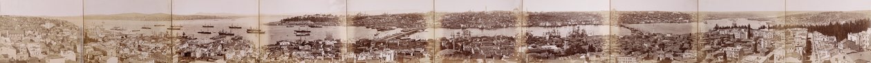 Panorama Konstantynopola autorstwa Guillaume Berggren