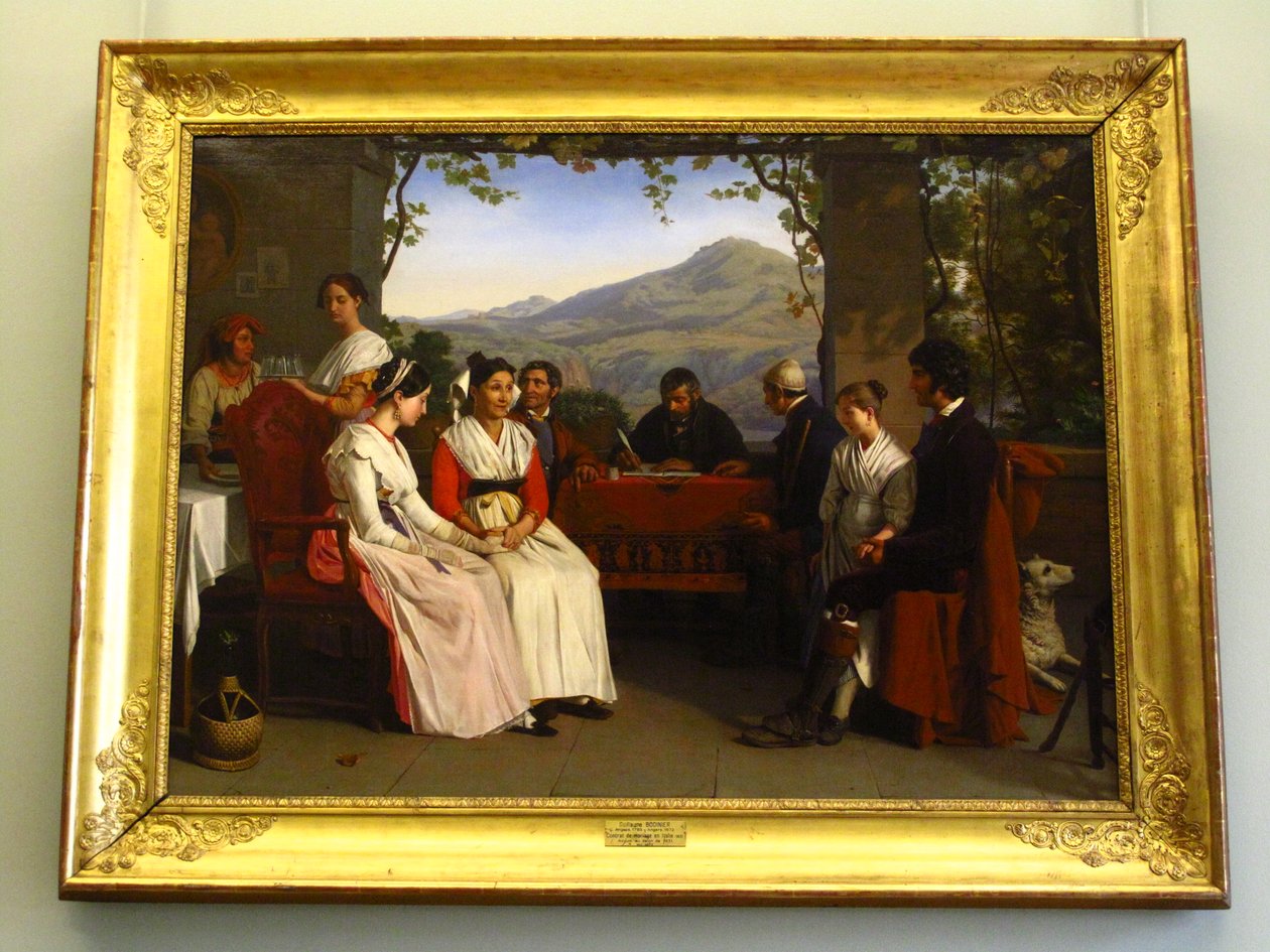 Umowa małżeńska we Włoszech autorstwa Guillaume Bodinier