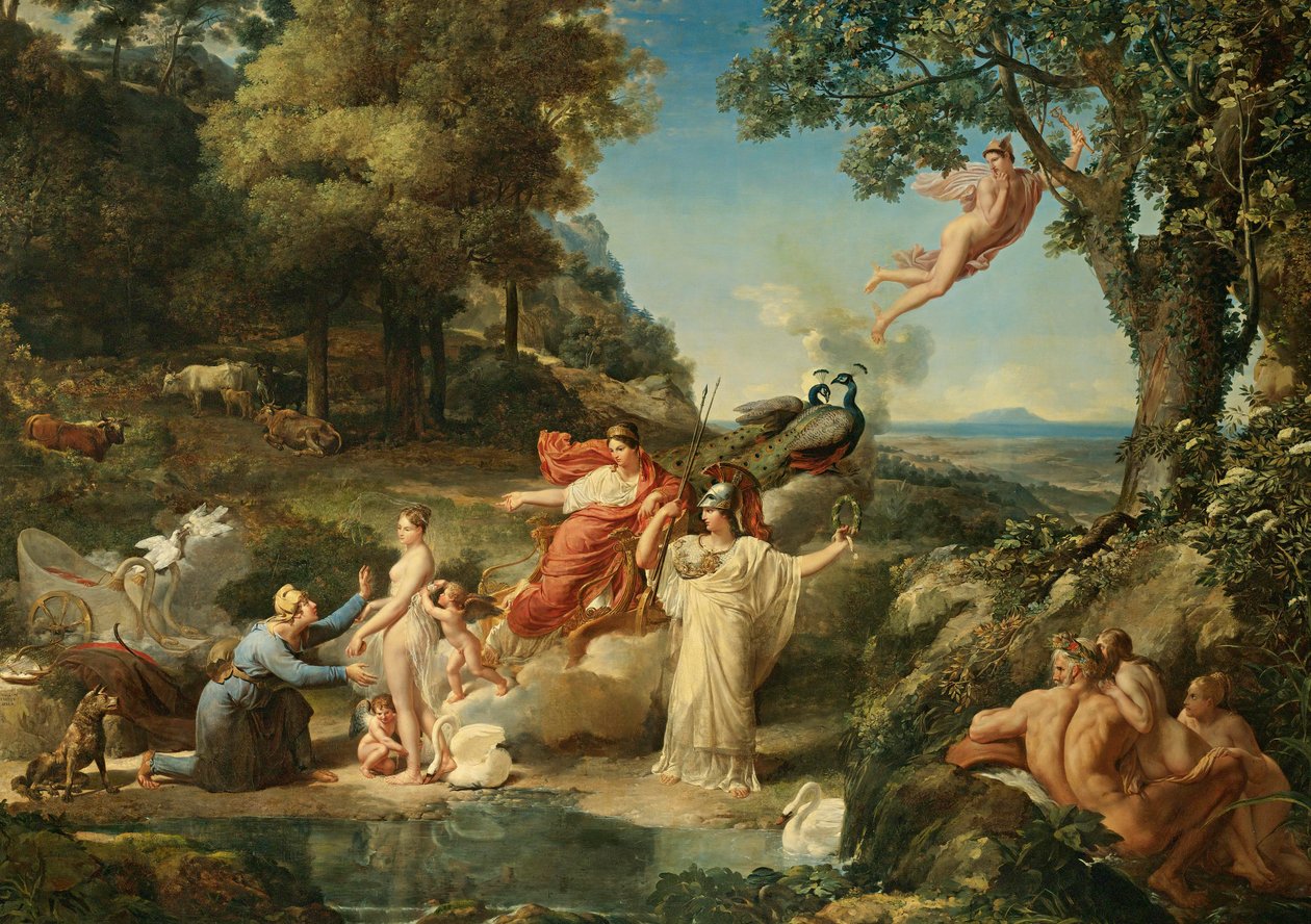 Wyrok Paryża autorstwa Guillaume Guillon Lethière