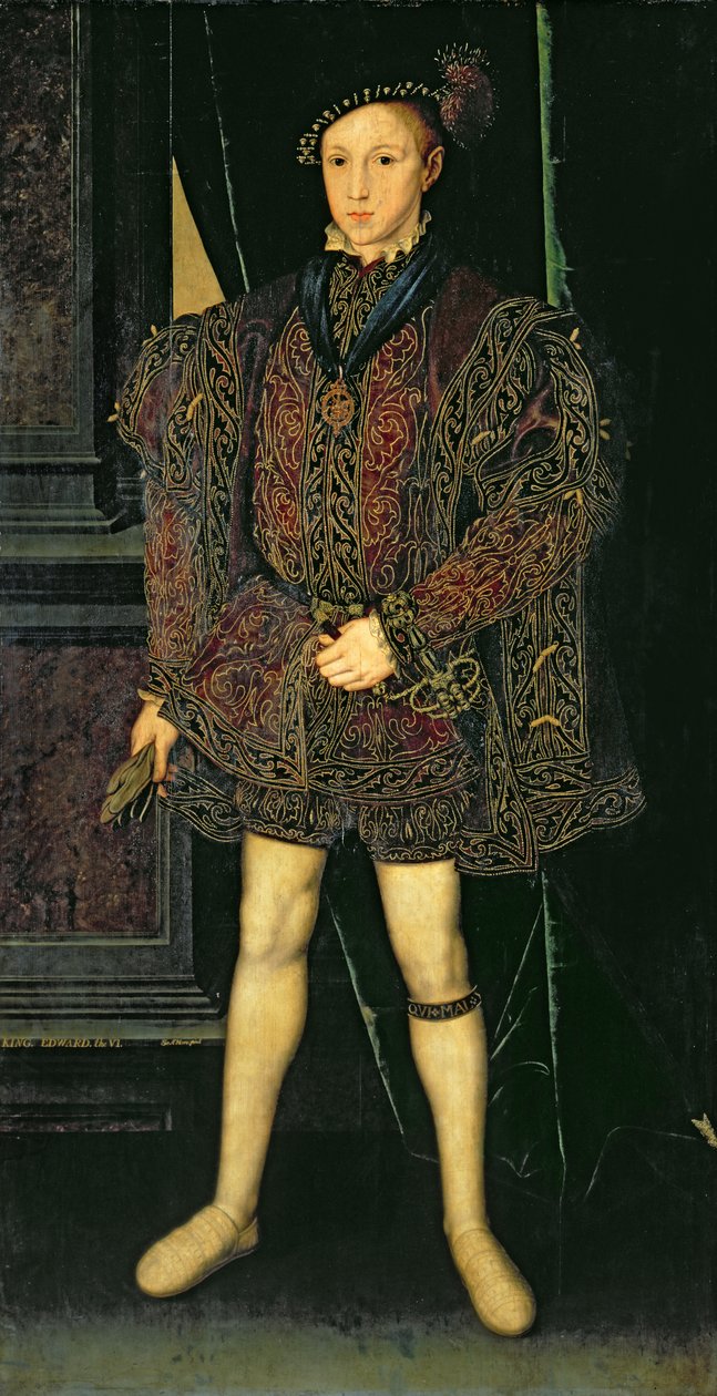 Edwarda V (1537-53) autorstwa Guillaume Scrots