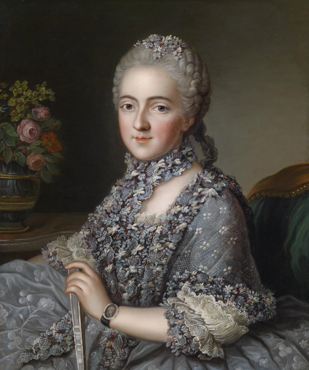 Portret damy autorstwa Guillaume Voiriot