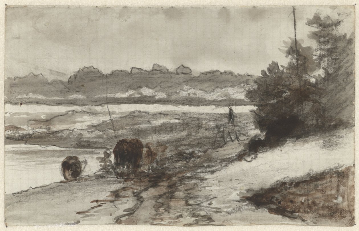 Krajobraz autorstwa Guillaume Anne van der Brugghen