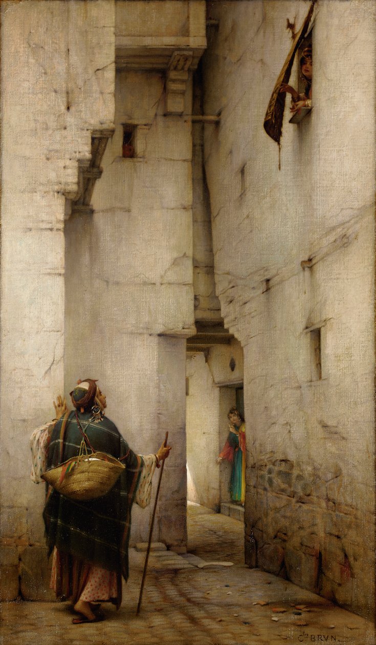 Aleja autorstwa Guillaume Charles Brun
