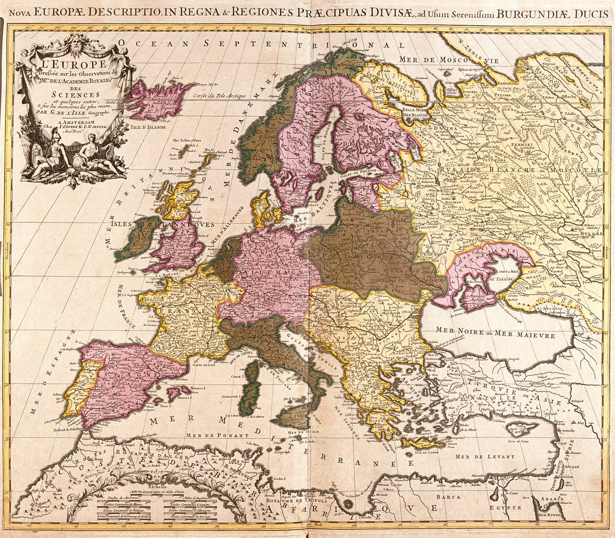 Europa autorstwa Guillaume Delisle