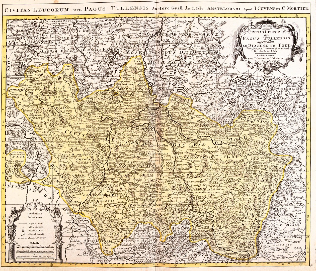 Lotaryngia, Francja autorstwa Guillaume Delisle