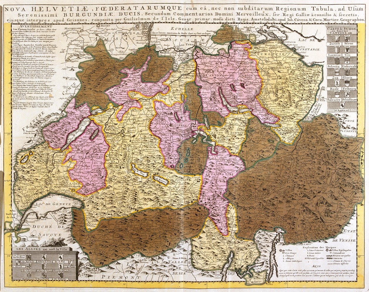 Szwajcaria autorstwa Guillaume Delisle