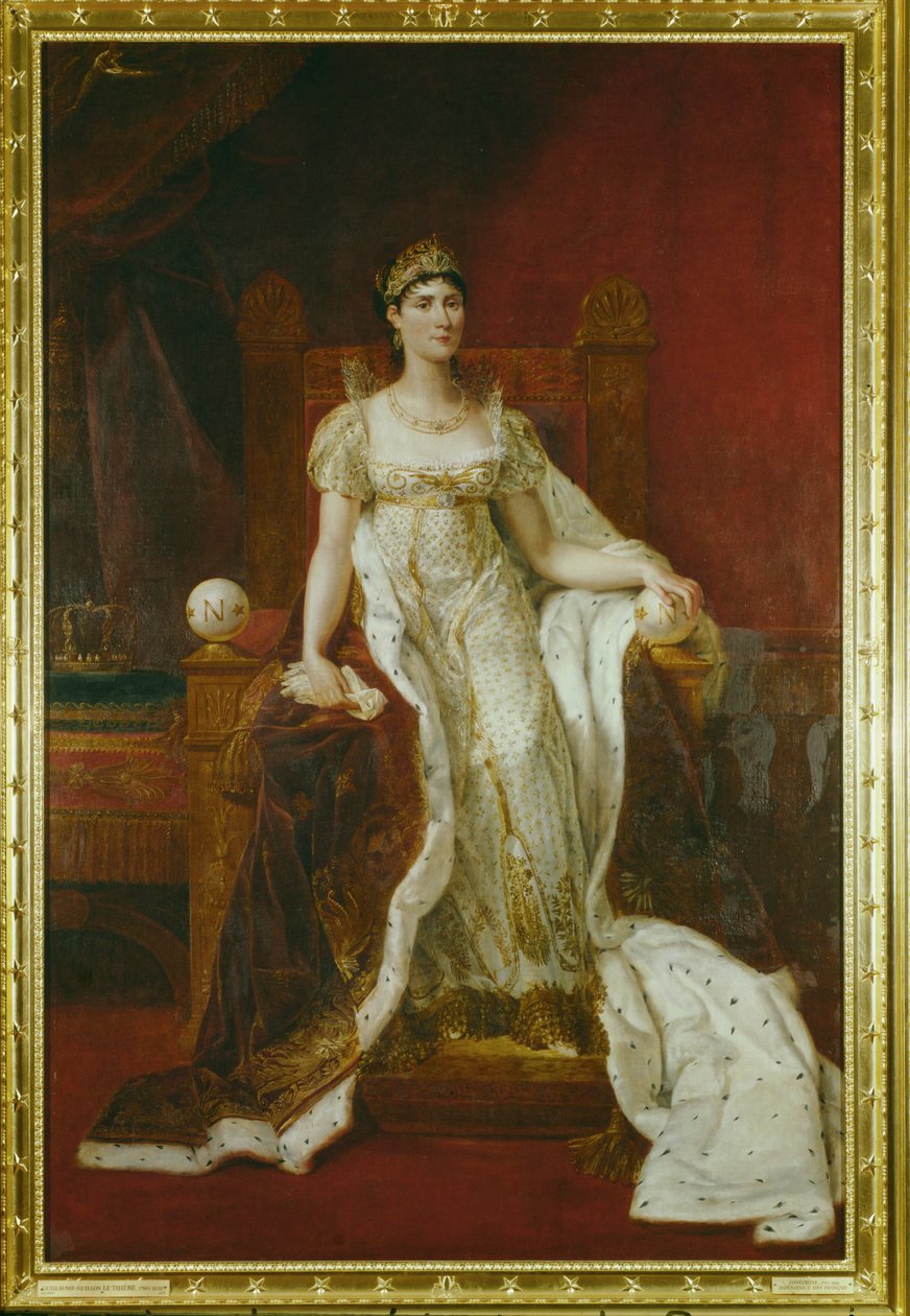 Józefina Beauharnais, cesarzowa, pierwsza żona cesarza Napoleona I ... autorstwa Guillaume Lethiere
